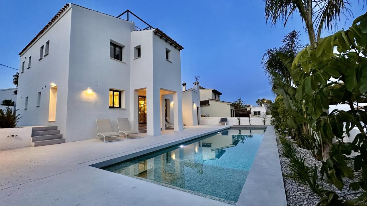 Villa Floris Moraira 500M To Sand Beach Moraira Saturday Arrive-Leave Only Екстериор снимка