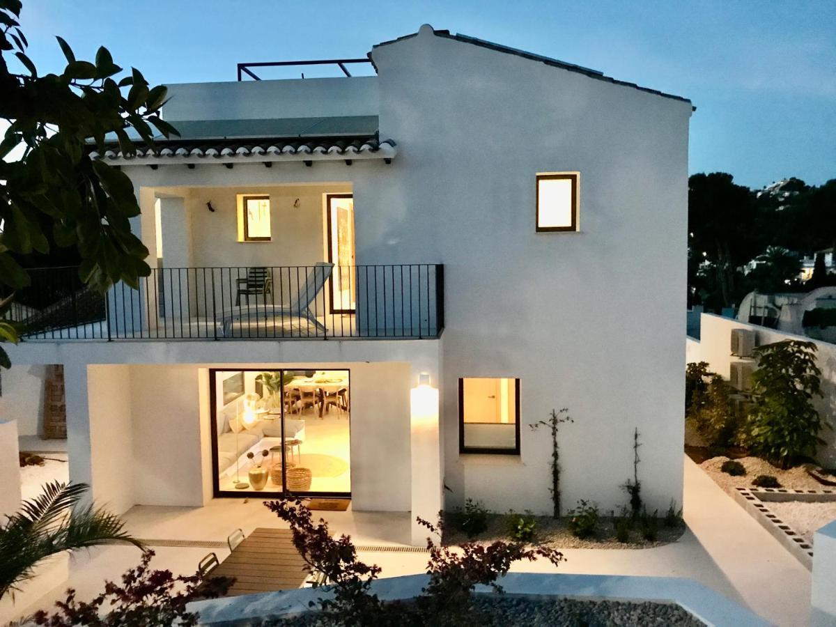 Villa Floris Moraira 500M To Sand Beach Moraira Saturday Arrive-Leave Only Екстериор снимка